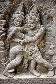 Prambanan - Ramayana reliefs of Shiva Temple. 